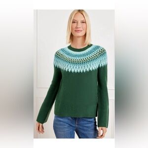 Talbot’s fair isle sweater - NWOT - Large Petite
